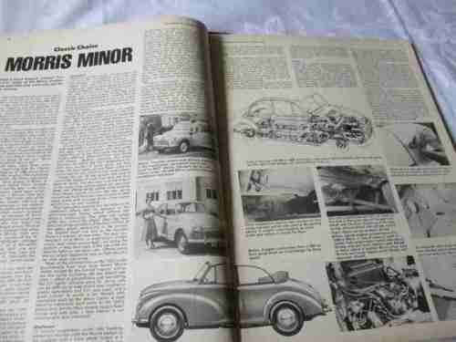 THOROUGHBRED & CLASSIC CARS MAGAZINE OCTOBER 1979 ( MASERATI 450S, MORRIS MINOR, MG, JOWETT R4 )