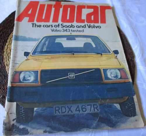 AUTOCAR MAGAZINE 19 FEBRUARY 1977 ( SAAB, VOLVO CARS , VOLVO 343 )