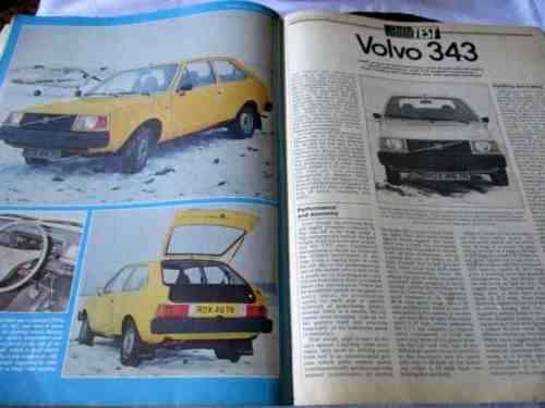 AUTOCAR MAGAZINE 19 FEBRUARY 1977 ( SAAB, VOLVO CARS , VOLVO 343 )