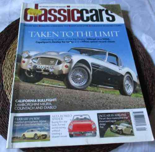 CLASSICCARS MAGAZINE JANUARY 2002 ( ALFA ROMEO SPIDER, CAPESPORT HEALEY, JODY SCHECKTER, FERRARI