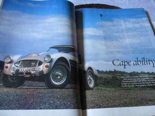 CLASSICCARS MAGAZINE JANUARY 2002 ( ALFA ROMEO SPIDER, CAPESPORT HEALEY, JODY SCHECKTER, FERRARI
