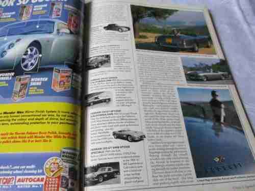 CLASSIC & SPORTS CAR MAGAZINE JUNE 2001 ( FERRARI 250, JENSEN , BENTLEY, OPEL MANTA, PEUGEOT 404