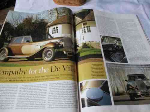 CLASSIC & SPORTS CAR MAGAZINE APRIL 2008 ( FERRARI, ALFA GIULIETTA, PANTHER DE VILLE, MONICA )