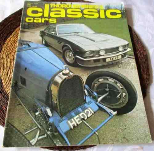THOROUGHBRED & CLASSIC CARS MAGAZINE JULY 1977 ( AUSTIN SEVEN, PININFARINA, SUNBEAM ALPINE, SCHLUMPF