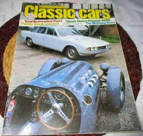 THOROUGHBRED & CLASSIC CARS MAGAZINE JAN 1983 ( TRIUMPH 2000, MUSTANG, HWM JAGUAR, ABARTH, ALFA )