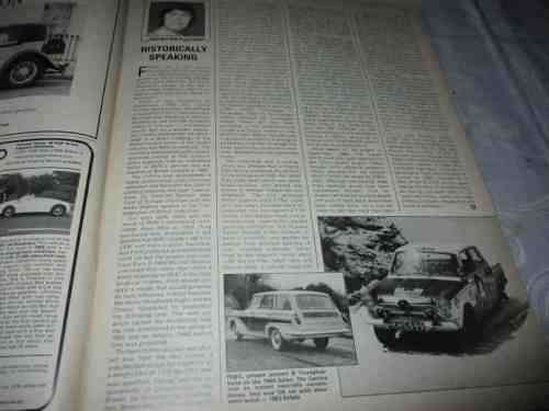 THOROUGHBRED & CLASSIC CARS MAGAZINE SEPT 1982 ( MORRIS MINOR, BMW 2000Ti, FORD CORTINA, MGB )