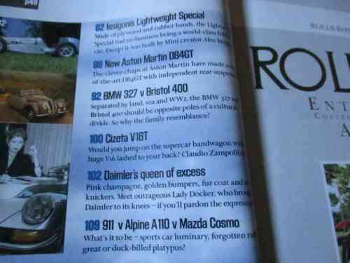 THOROUGHBRED & CLASSIC CARS MAGAZINE MAY 1999 ( JAGUAR S-TYPE, PORSCHE 911, CITROEN DS, FERRARI DS,)