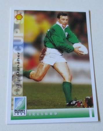 PHILIP DANAHER  - IRELAND - 1995 RUGBY WORLD CUP SPORTS DECK CARD NR 173