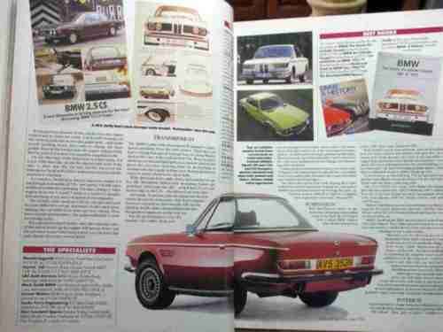 CLASSIC AND SPORTSCAR MAGAZINE JUNE 1995 ( BMW 3.0, JAGUAR, TRIUMPH VITESSE, VOLVO P1800. ALVIS TB14
