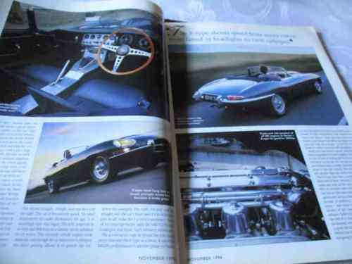 THOROUGHBRED & CLASSIC CARS MAGAZINE NOV 1996 ( JAGUAR, FORD ESCORT, ALFA GIULIA, AUSTIN A30 )