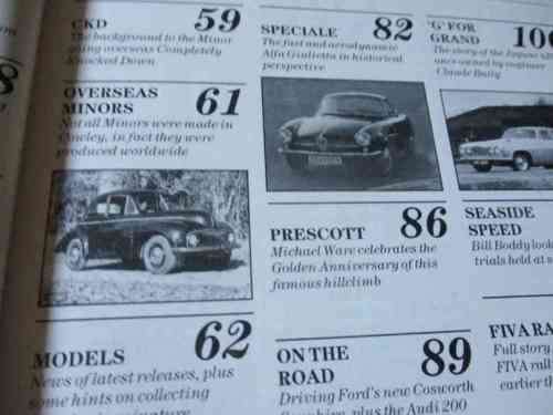 THOROUGHBRED & CLASSIC CARS MAGAZINE JUNE 1988 (  MORRIS MINOR, ALFA GIULIETTA, FERRARI, JAGUAR 420G