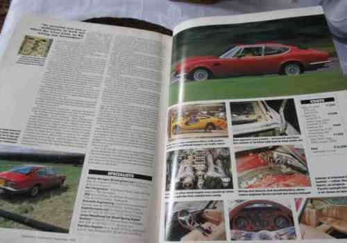 CLASSIC AND SPORTSCAR  MAGAZINE NOV 1993 ( ABARTH, CITROEN DS, AUSTIN A90, ROVER 3500 )