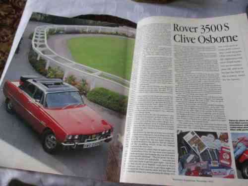 CLASSIC AND SPORTSCAR  MAGAZINE NOV 1993 ( ABARTH, CITROEN DS, AUSTIN A90, ROVER 3500 )