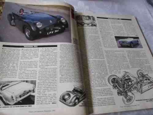 CLASSIC AND SPORTSCAR  MAGAZINE NOV 1993 ( ABARTH, CITROEN DS, AUSTIN A90, ROVER 3500 )