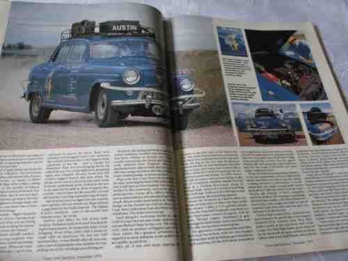 CLASSIC AND SPORTSCAR  MAGAZINE NOV 1993 ( ABARTH, CITROEN DS, AUSTIN A90, ROVER 3500 )