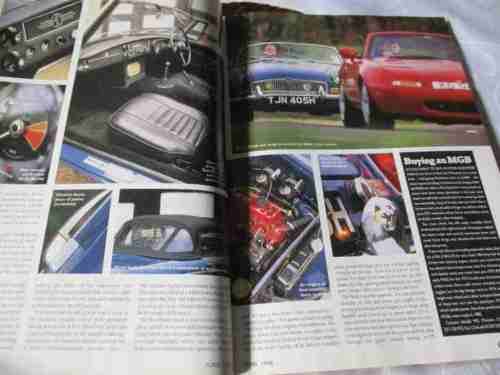 THOROUGHBRED & CLASSIC CARS MAGAZINE JUNE 1998 ( PORSCHE 911, 912, ALLARD, ASTON MARTIN DB4 )
