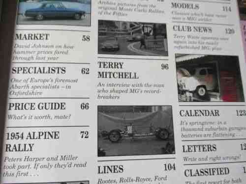 THOROUGHBRED & CLASSIC CARS MAGAZINE APRIL 1992 ( ROVER P6, TRIUMPH TR6, RANGE ROVER, FORD GALAXIE )