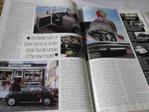THOROUGHBRED & CLASSIC CARS MAGAZINE JUNE 1997 ( CITROEN DS, VW BEETLE, MORRIS MINOR