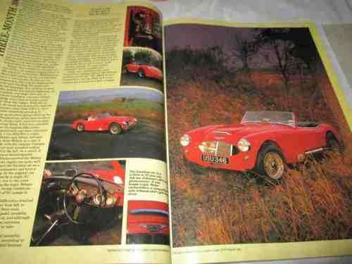 THOROUGHBRED & CLASSIC CARS MAGAZINE NOV 1990 ( ROVER P6, AUSTIN-HEALEY, JAGUAR XJ6 , XK120 )