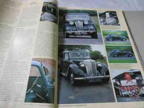THOROUGHBRED & CLASSIC CARS MAGAZINE NOV 1990 ( ROVER P6, AUSTIN-HEALEY, JAGUAR XJ6 , XK120 )