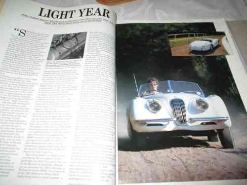 THOROUGHBRED & CLASSIC CARS MAGAZINE NOV 1990 ( ROVER P6, AUSTIN-HEALEY, JAGUAR XJ6 , XK120 )