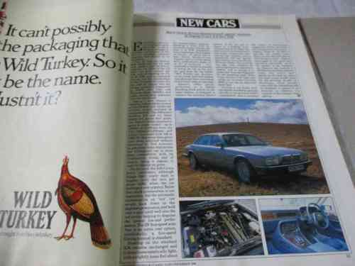 THOROUGHBRED & CLASSIC CARS MAGAZINE NOV 1990 ( ROVER P6, AUSTIN-HEALEY, JAGUAR XJ6 , XK120 )