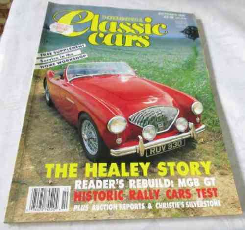 THOROUGHBRED & CLASSIC CARS MAGAZINE OCT 1991 ( AUSTIN-HEALEY, ROVER P4, MGB GT,