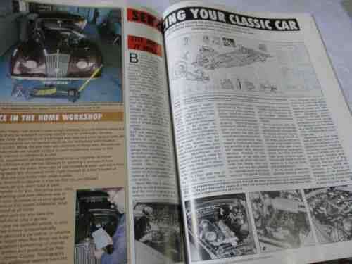 THOROUGHBRED & CLASSIC CARS MAGAZINE OCT 1991 ( AUSTIN-HEALEY, ROVER P4, MGB GT,