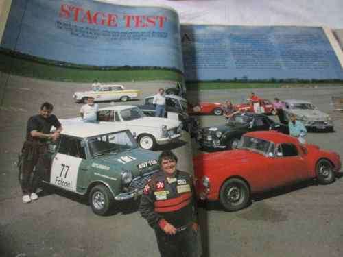 THOROUGHBRED & CLASSIC CARS MAGAZINE OCT 1991 ( AUSTIN-HEALEY, ROVER P4, MGB GT,