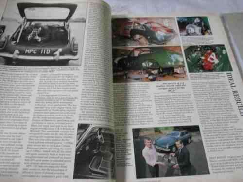 THOROUGHBRED & CLASSIC CARS MAGAZINE OCT 1991 ( AUSTIN-HEALEY, ROVER P4, MGB GT,