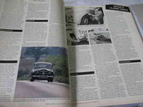 THOROUGHBRED & CLASSIC CARS MAGAZINE OCT 1991 ( AUSTIN-HEALEY, ROVER P4, MGB GT,