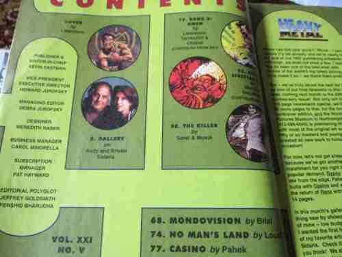 HEAVY METAL NOVEMBER 1997