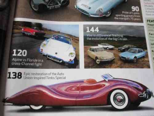 CLASSIC & SPORTS CAR MAGAZINE JULY 2010 ( JAGUAR, CITROEN, FERRARI 375MM, MGC )