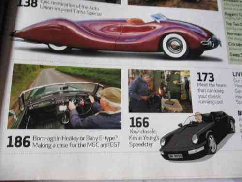 CLASSIC & SPORTS CAR MAGAZINE JULY 2010 ( JAGUAR, CITROEN, FERRARI 375MM, MGC )