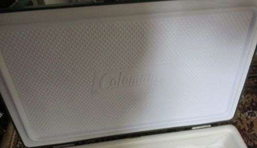 VINTAGE COLEMAN METAL COOLER BOX