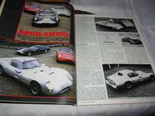 CLASSIC & SPORTSCAR JULY 1984 ( CITROEN DS , FORD GT40, JAGUAR C-TYPE, COSTIN AMIGO, SUPER SNIPE )