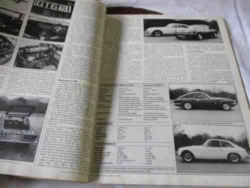 CLASSIC & SPORTSCAR MARCH 1983  ( TRIUMPH GT6, MGB GT, MERCEDES 280SL, DINO  FERRARI )