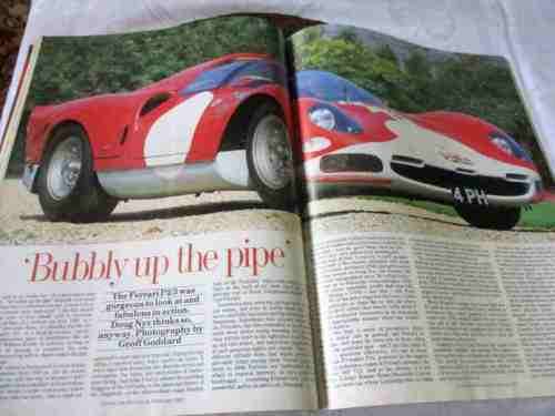 CLASSIC & SPORTSCAR MAGAZINE FEBRUARY 1987 ( CORVETTE STINGRAY, ABARTH, PEUGEOT, ROVER )