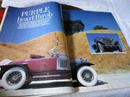 CLASSIC & SPORTSCAR MAGAZINE FEBRUARY 1987 ( CORVETTE STINGRAY, ABARTH, PEUGEOT, ROVER )