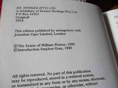 SELECTED POEMS - WILLIAM PLOMER