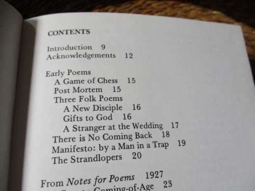 SELECTED POEMS - WILLIAM PLOMER