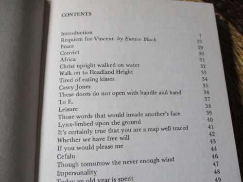 COLLECTED POEMS - VINCENT SWART  edited by MARCIA LEVESON