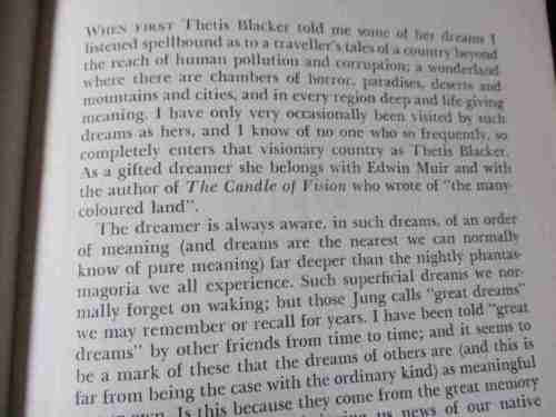 A PILGRIMAGE OF DREAMS - THETIS BLACKLER