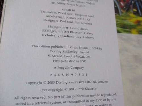 CHRIS SIDWELL`S COMPLETE BIKE BOOK - CHOOSE, RIDING AND MAINTAINING YOUR BIKE