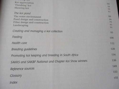 LIVING JEWELS - KOI KEEPING IN SOUTH AFRICA - RONNIE WATT and SERVAAS DE KOCK