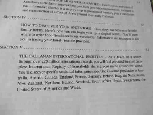 THE WORLD BOOK OF CALLANANS