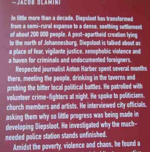 DIEPSLOOT - ANTON HARBER