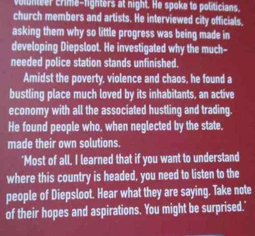 DIEPSLOOT - ANTON HARBER