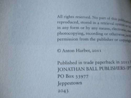 DIEPSLOOT - ANTON HARBER