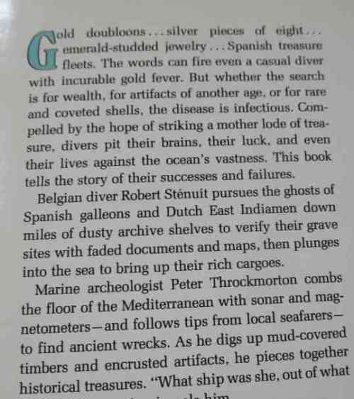 UNDERSEA TREASURES - NATIONAL GEOGRAPHIC